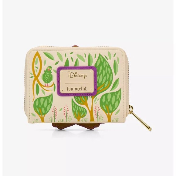 Loungefly Disney Tangled Rapunzel & Pascal Dress Mini Backpack & Wallet Set NWT